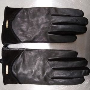 Aldo Leather Gloves Women's